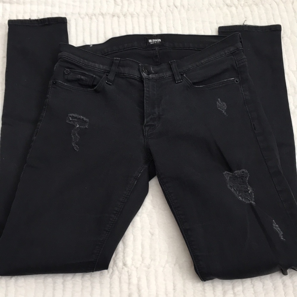 Hudson jeans ‘Krista super skinny’ jeans in black